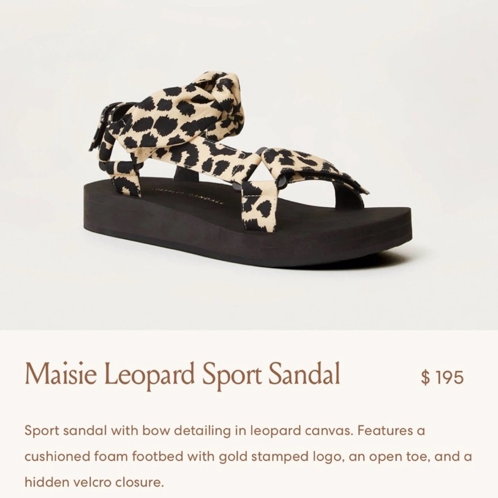 Loeffler Randall Maisie Leopard Sport Sandal